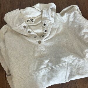 BUCKETLIST Gray Hoodie Sweatshirt